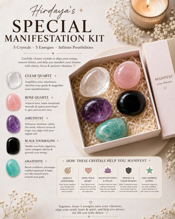Hirdaya's special manifestation kit