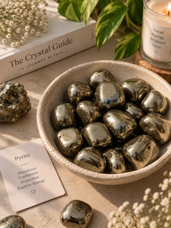 Pyrite tumble