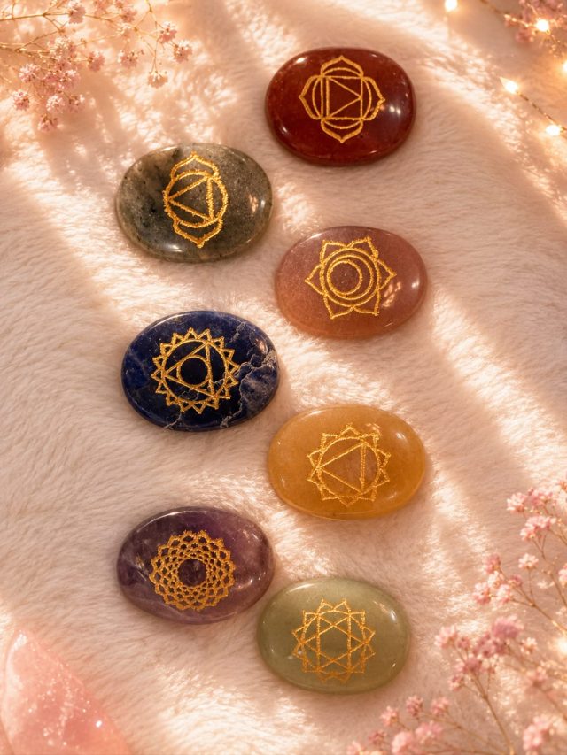 7 chakra oval