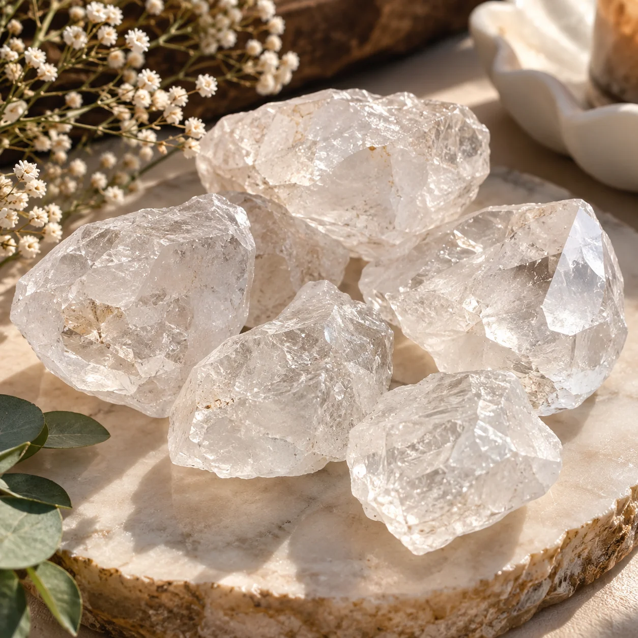 Clear Quartz Raw Stone