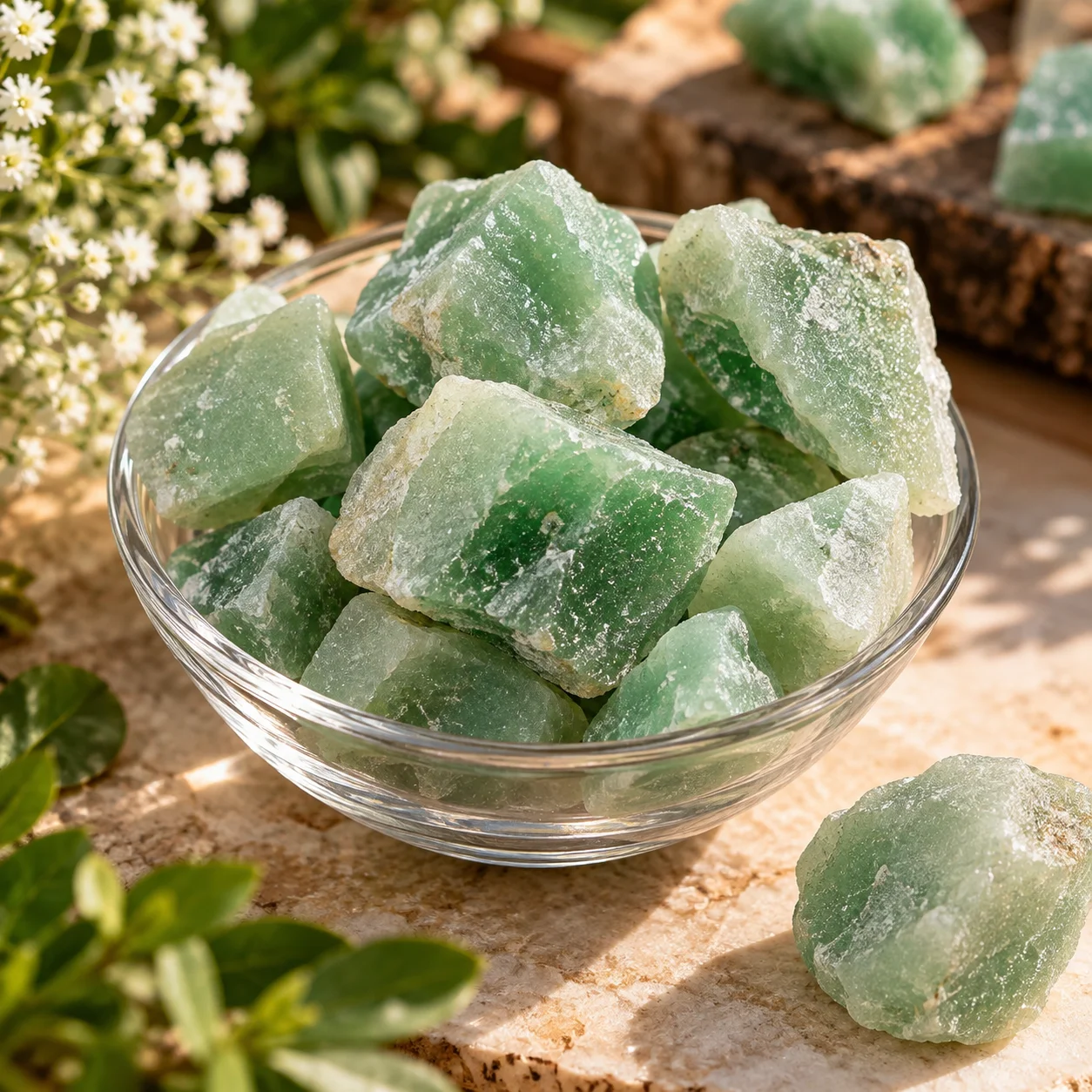 Green Aventurine Raw Stone