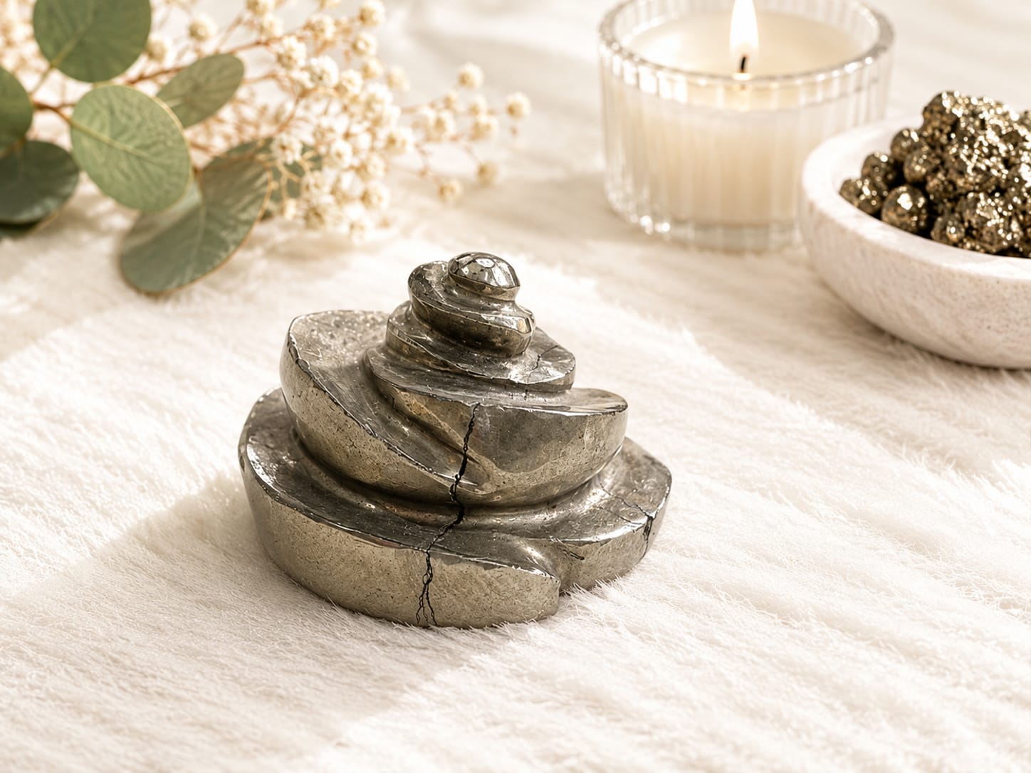 pyrite rose