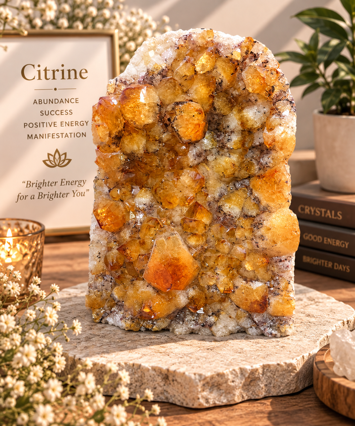 Citrine Geode 1200 gm